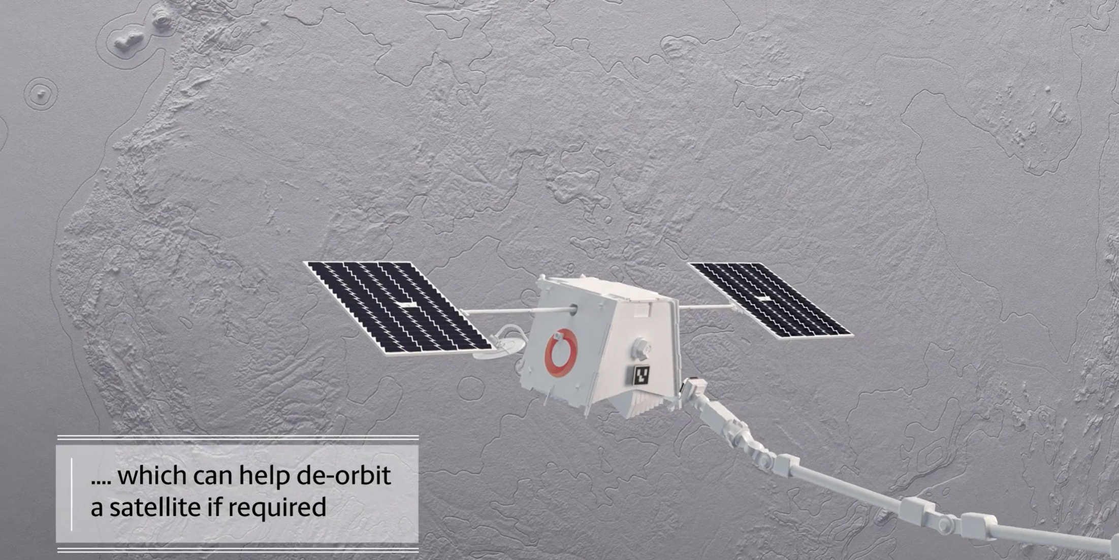 Satellite grappling feature